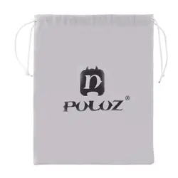 Серый PULUZ мягкая фланелевая сумка с остающимся шнуром для GoPro NEW HER