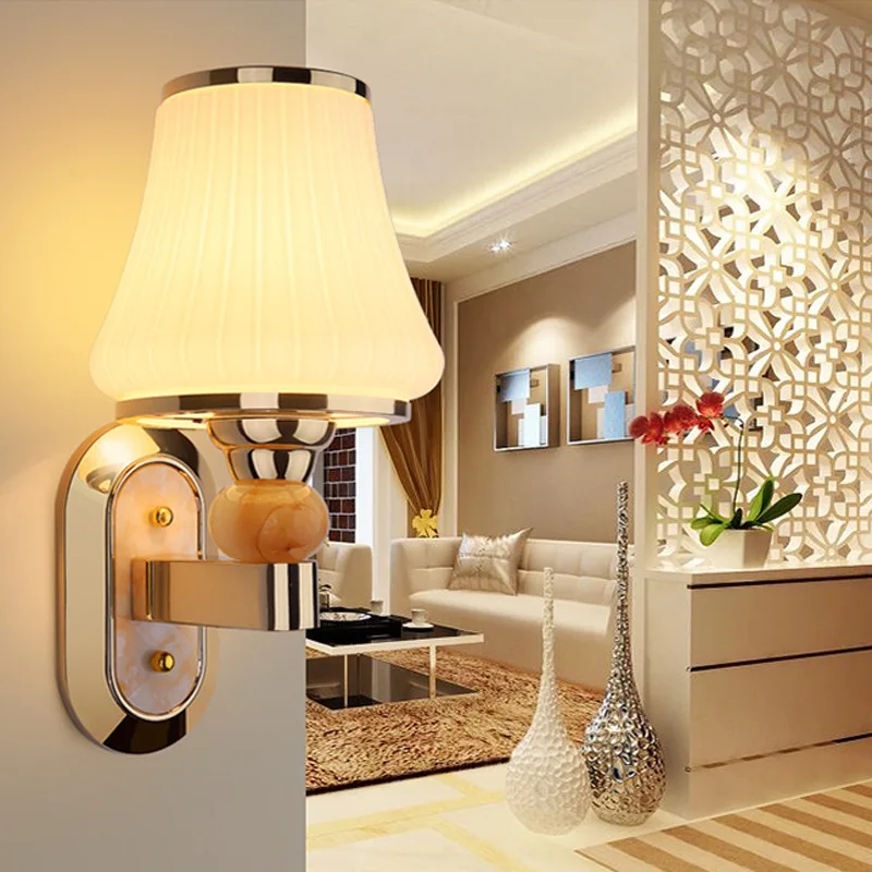 

Wall Lamp Concise Bedroom Lamp European Originality Personality Led A Living Room Lamp Stairs Aisle Corridor Illuminations