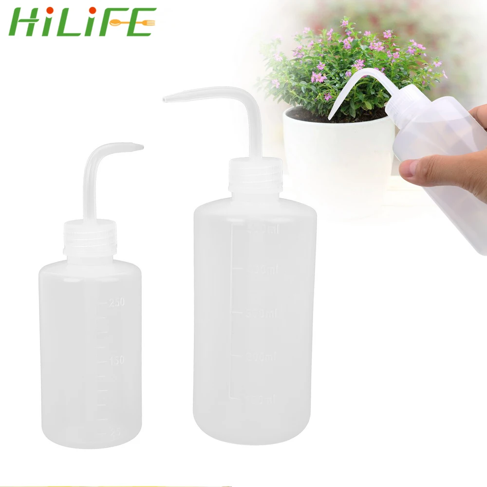 

HILIFE 250ML/500ML Ketchup Gravy Cruet Long Nozzle Beak Dropper Squeeze Bottles Succulents Plant Flower Watering Can Kettle Tool