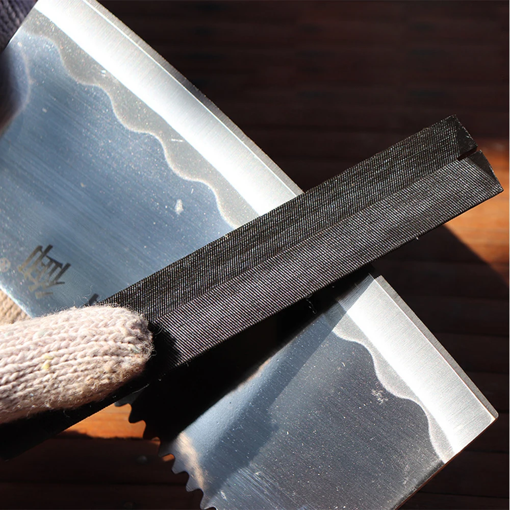 Shina 1pc 5/6/8 Inch Hand File Diamond Sharpener Woodworking Fine Toothed Sand Tool