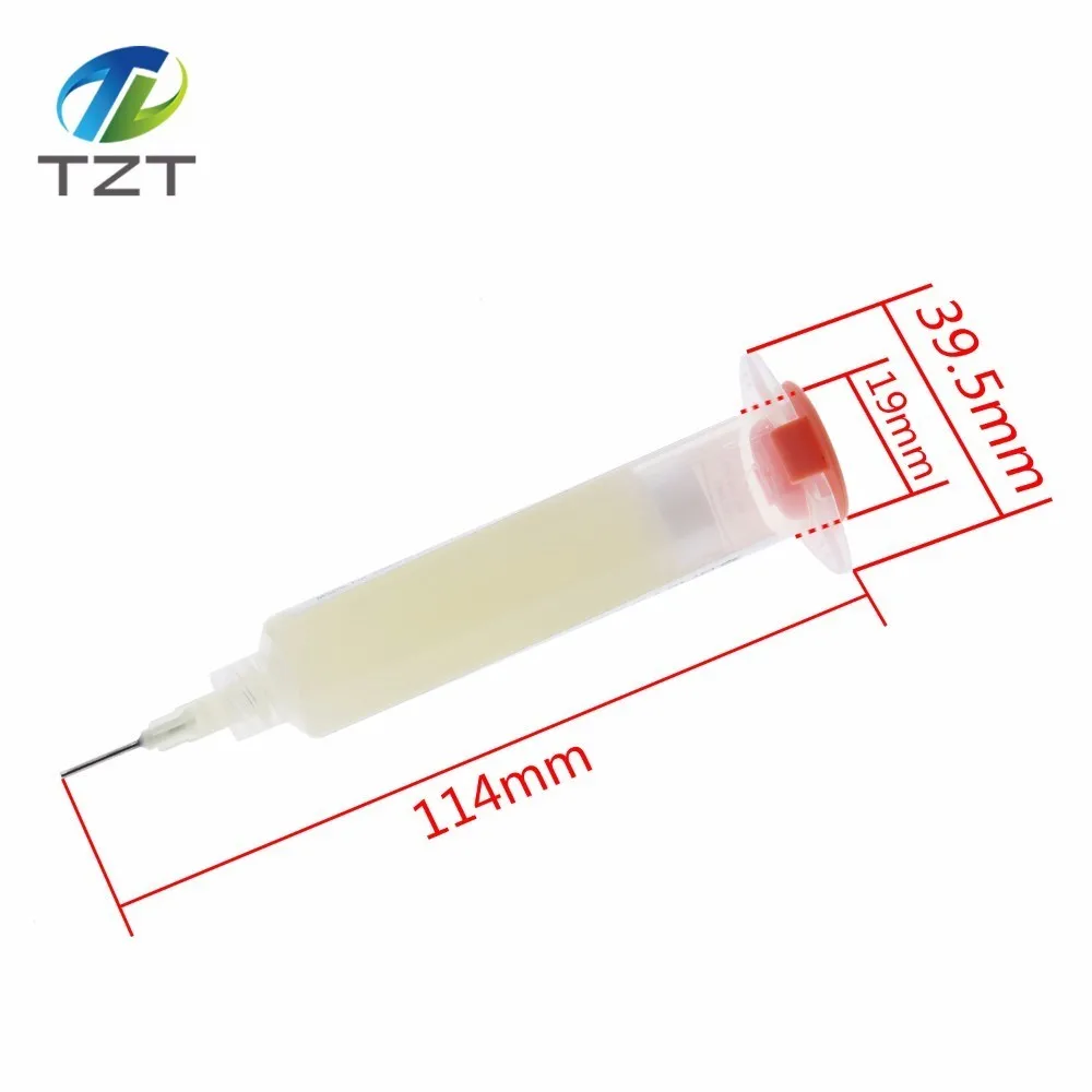TZT Advanced BGA SMD паяльная паста флюс смазка объемом 10cc NC 559 ASM UV 559|Интегральные схемы| |