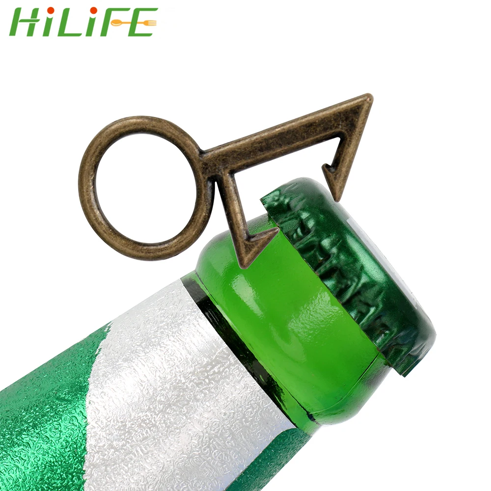 HILIFE открывашка для содовой из цинкового сплава экологичный брелок креативный