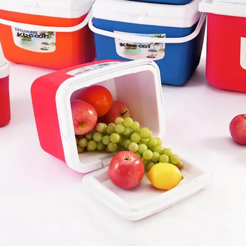 

5L Outdoor Car Insulation Box Car Cooler Box Ice Organizer Medicine Preservation Box Home Barbecue Fishing Box