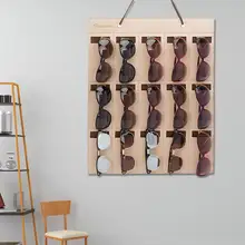 Sunglasses Organizer Storage Hanging Sunglasses Eyeglasses Wall Organizer15-port Storage Bag Home Supplies For Women Man