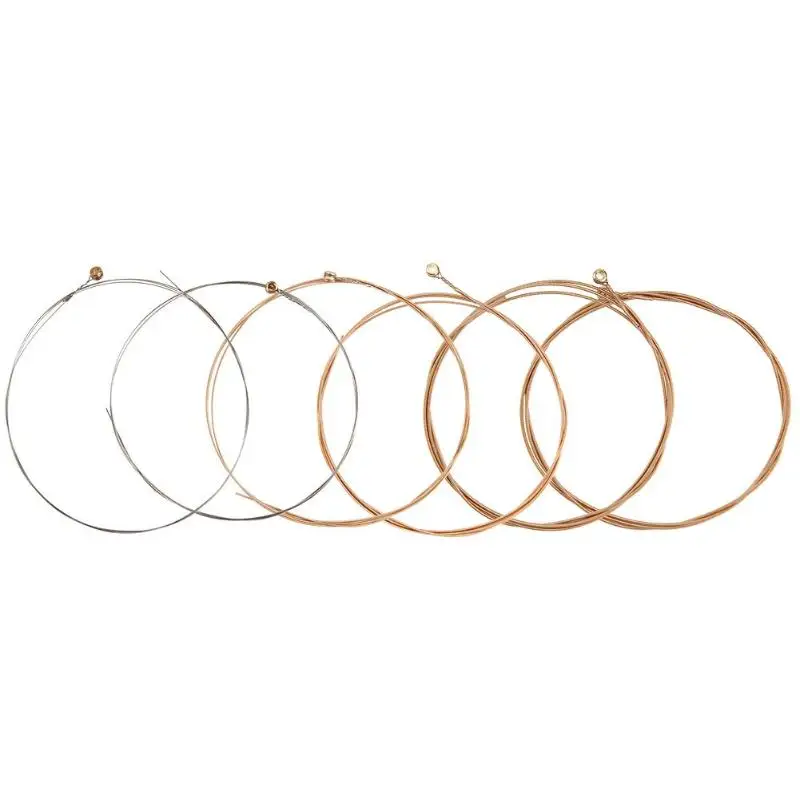 

6 kinds 1pc Phosphor Bronze Guitar String for 41 inches Acoustic Folk Guitar Parts Durable Acoustic Guitars Strings