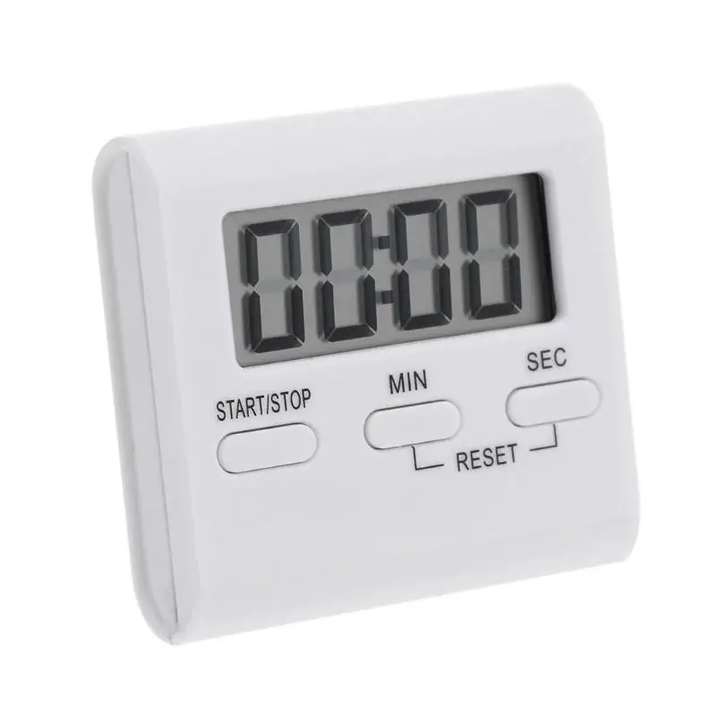 

Handy LCD Digital Table Magnet Alarm Clock DIY Kitchen Oven Cooking Timer Electronic timer