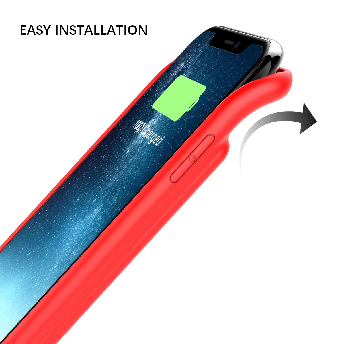 Для iPhone Xr батарея зарядное устройство чехол с аудио 5000 мАч внешнее резервное
