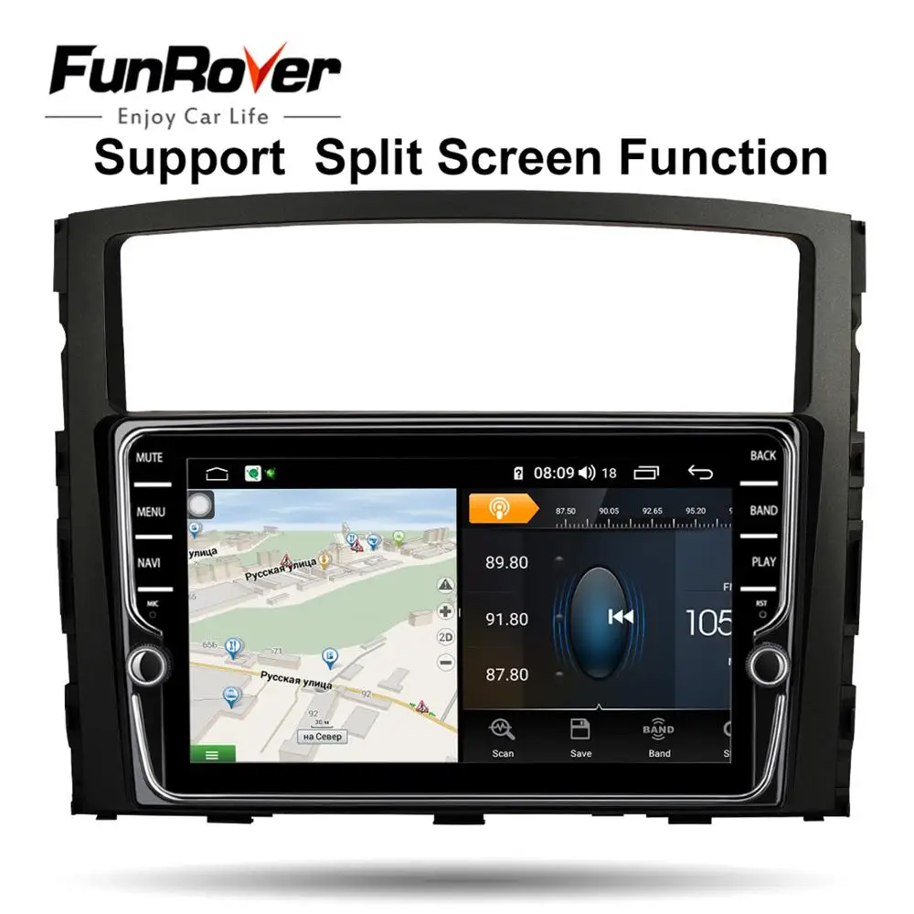 Excellent Funrover 8 core android 9.0 2 din car dvd player For Mitsubishi Pajero 4 V97 V93 gps navigation multimedia stereo player DSP IPS 1 Excellent Funrover 8 core android 9.0 2 din car dvd player For Mitsubishi Pajero 4 V97 V93 gps navigation multimedia stereo player DSP IPS 1