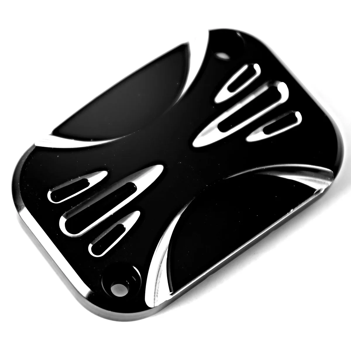 New Shallow Cut Front Brake Master Cylinder Cover For Harley Road King