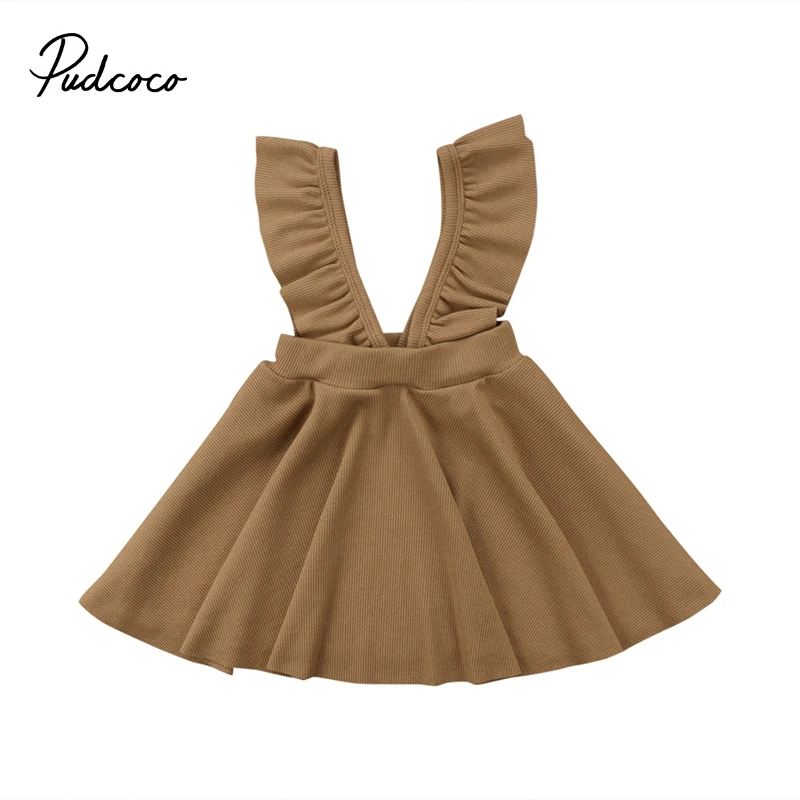 Pudcoco Fashion Toddler Kids Baby Girls Princess Pageant Party Tutu Straps Skirt Ruffles Solid Clothes All-Match Outfit 6M-5Y
Pudcoco Fashion Toddler Kids Baby Girls Princess Pageant Party Tutu Straps Skirt Ruffles Solid Clothes All-Match Outfit 6M-5Y
