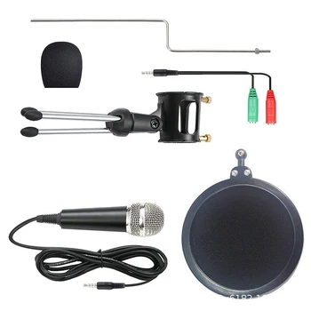 

Pro Condenser Microphone For Phone With Stand For Computer Iphone 7 Recording Podcasting Mobile Android Karaoke Microfono