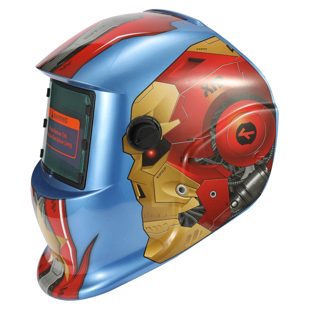 

Solar Energy Automatic Changing Light Welding Mask Dimming Welding Cap with 2pcs Arc Sensors