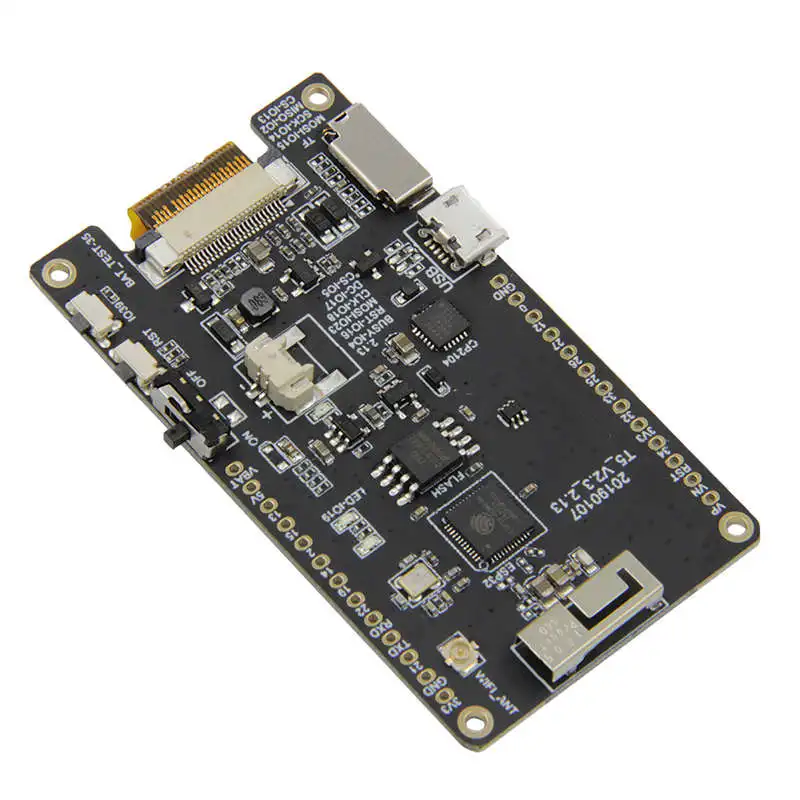 

TTGO T5 V2.0 Wifi Wireless Module Bluetooth Base Esp-32 2.13 Epaper Display Development Board