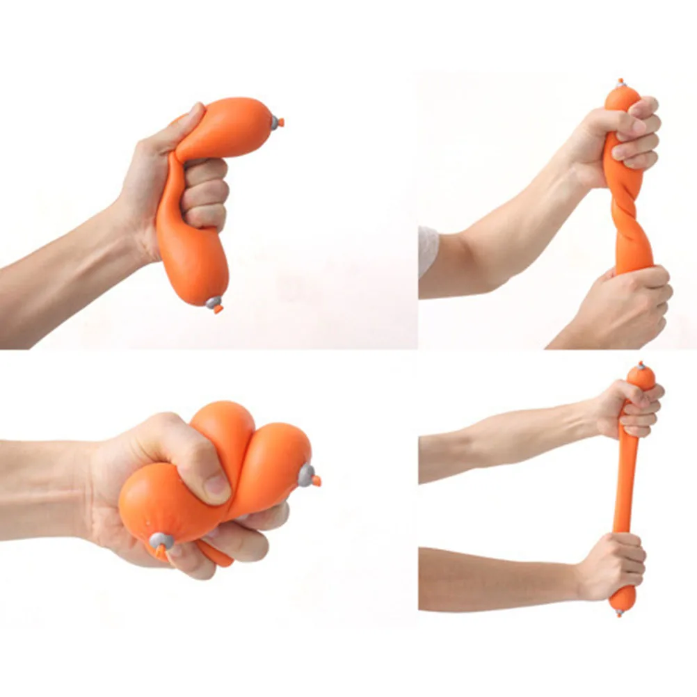 Хот-дог колбаса Снятие Стресса Squeeze Toy для апрельских дураков день реквизит для розыгрышей(телесный цвет