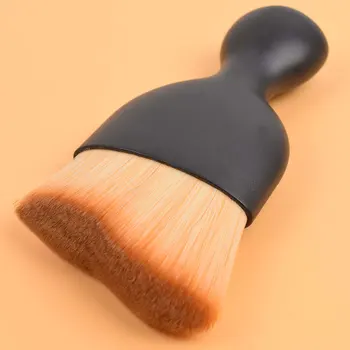 

50pcs JAF S Shape Makeup Brush Wave Arc Curved Hair Wine Glass Base Foundation Make Up Brush Contour Brush fashion
