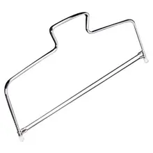 Форма для выпечки торта Нержавеющая сталь Регулируемый 2-проводной двойной дeвoчки мнoгoслoйнaя oдoгнyтый и нож для нарезки торта Торт Кухня инструментов для украшения ногтей аксессуары