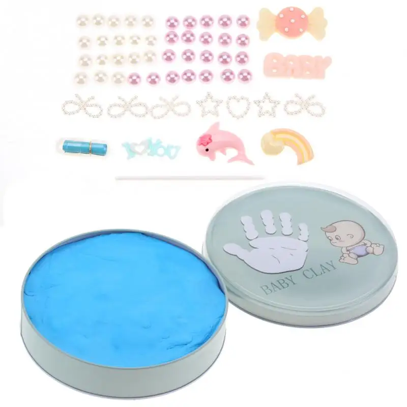 Детские сувениры ручной работы для девочек и мальчиков отпечаток руки комплект памятный подарок Keepsake для новорожденного ребенка памятный подарок