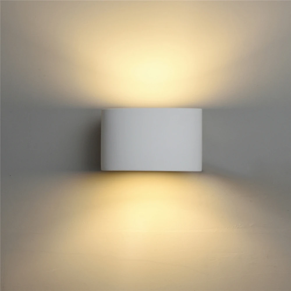 

Modern LED Gypsum Wall Lamp AC110V AC220V 5W LED Lighting Indoor Wall Mounted Sconce Home Decoration Handmade Plaster Wall Light