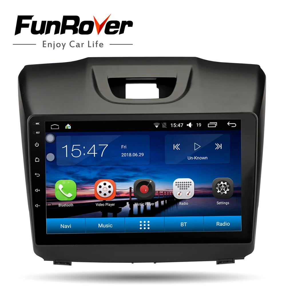 

Funrover 2.5D+IPS 2din Car Radio Multimedia dvd Player android 9.0 for Chevrolet Trailblazer Colorado S10 Isuzu D-max gps stereo