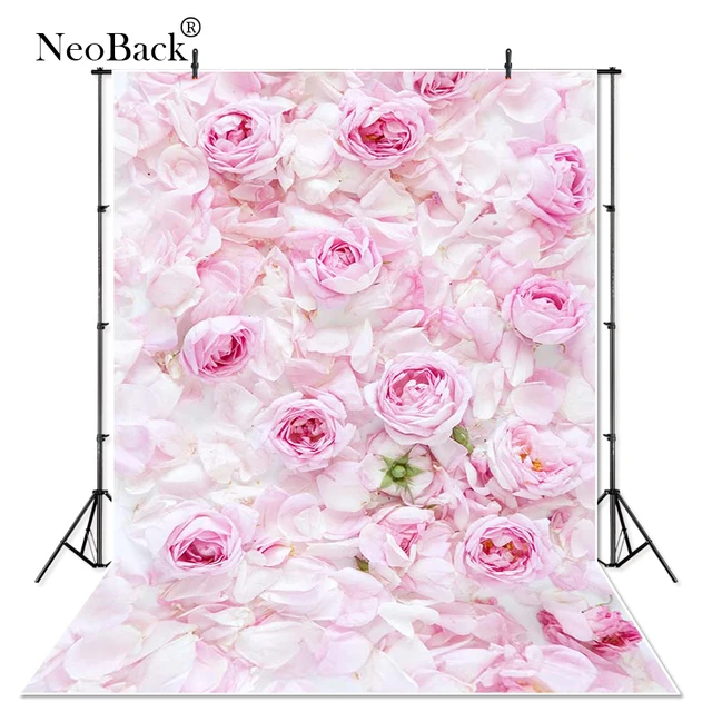 Pink Flowers Photography Backdrops Wedding Photos Baby Shower Pink Flowers Photography Backdrops Wedding Photos Baby Shower