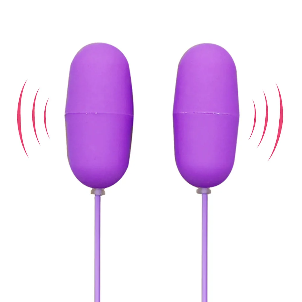 Двойной вибратор для яиц EXVOID массажер сосков и точки G Стимулятор клитора USB
