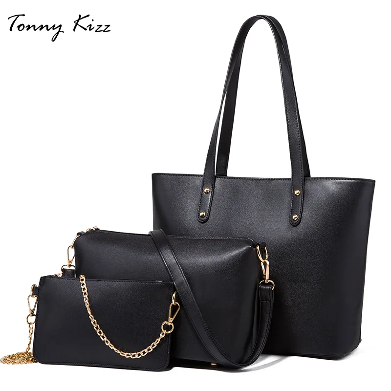 

Tonny Kizz 3pcs composite bags for women shoulder bags female handbags fashion ladies crossbody messenger bags large capacityity