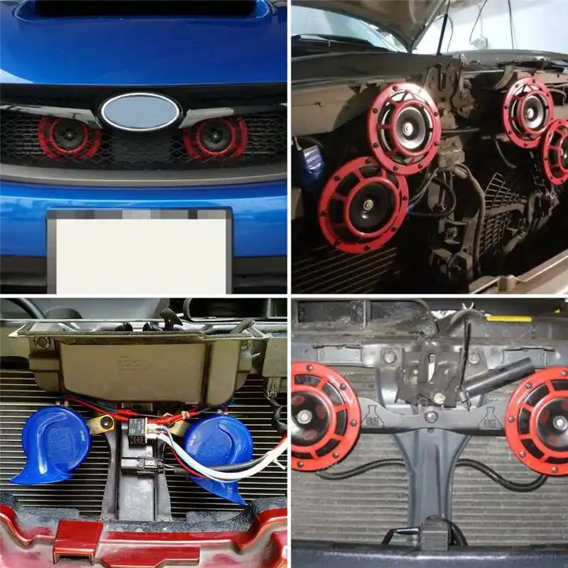 Hot Sell 12V 40A Electric Horn Relay Wiring Harness Kit For Grille Mount Blast Tone Horns Car High Quality