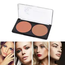 Двойной цвет ремонт пудра палитра лица консилер для макияжа слоеный высокий свет Тени Порошок V лица Нос теневой силуэт