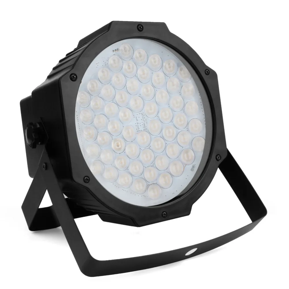 

60 LED RGB Stage Light Aluminum Alloy LED Par RGB + UV Lights Led Lighting DMX512 Disco Light Professional Stage Dj Equipment