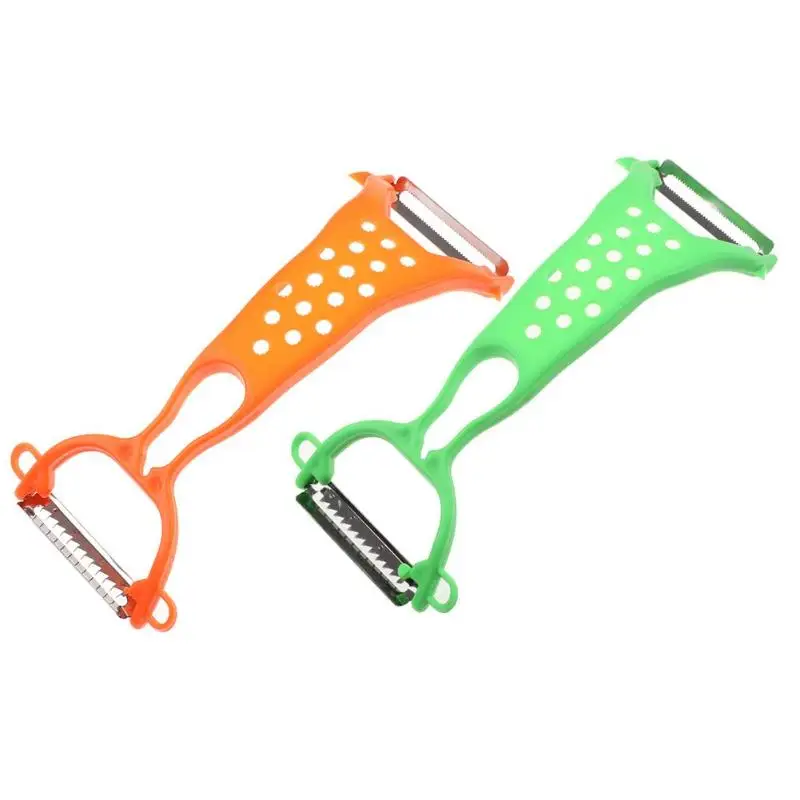 

Plastic Double Head Fruit Vegetable Peeler Julienne Peeler Cutter Potato Carrot Grater Planing Kitchen Tool Gadgets