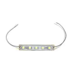 5050 Светодиодный модуль 5 SMD светодиодные ленты водостойкие полосы ленточная Лампа DC 12 в 1 шт. белый