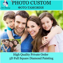 Алмазная Вышивка Фото на заказ полный квадратный/круглый стразы Алмазная картина вышивка крестиком DIY Подарочное изделие ручной работы мозаика