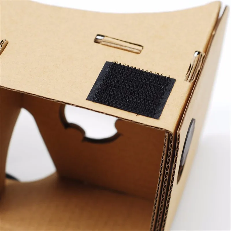 Virtual Reality Google Cardboard Experience VR 3D Glasses Box Movies 7 SmartPhones Universal Headset