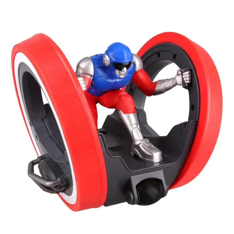 

High Speed 2.4G Flexible Wireless RC Car Rotation LED Light Children Kid Vehicle Toy Remote Control Robot Toys For Children