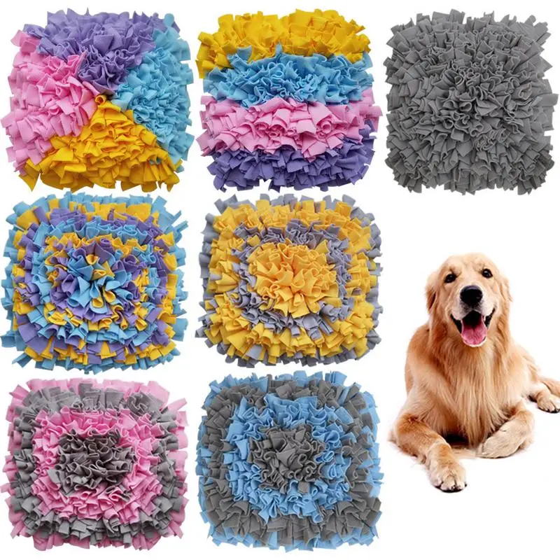 Pet Training Sniffing Mat Soft Pet Nose Work Smell Snuffle Mat Training