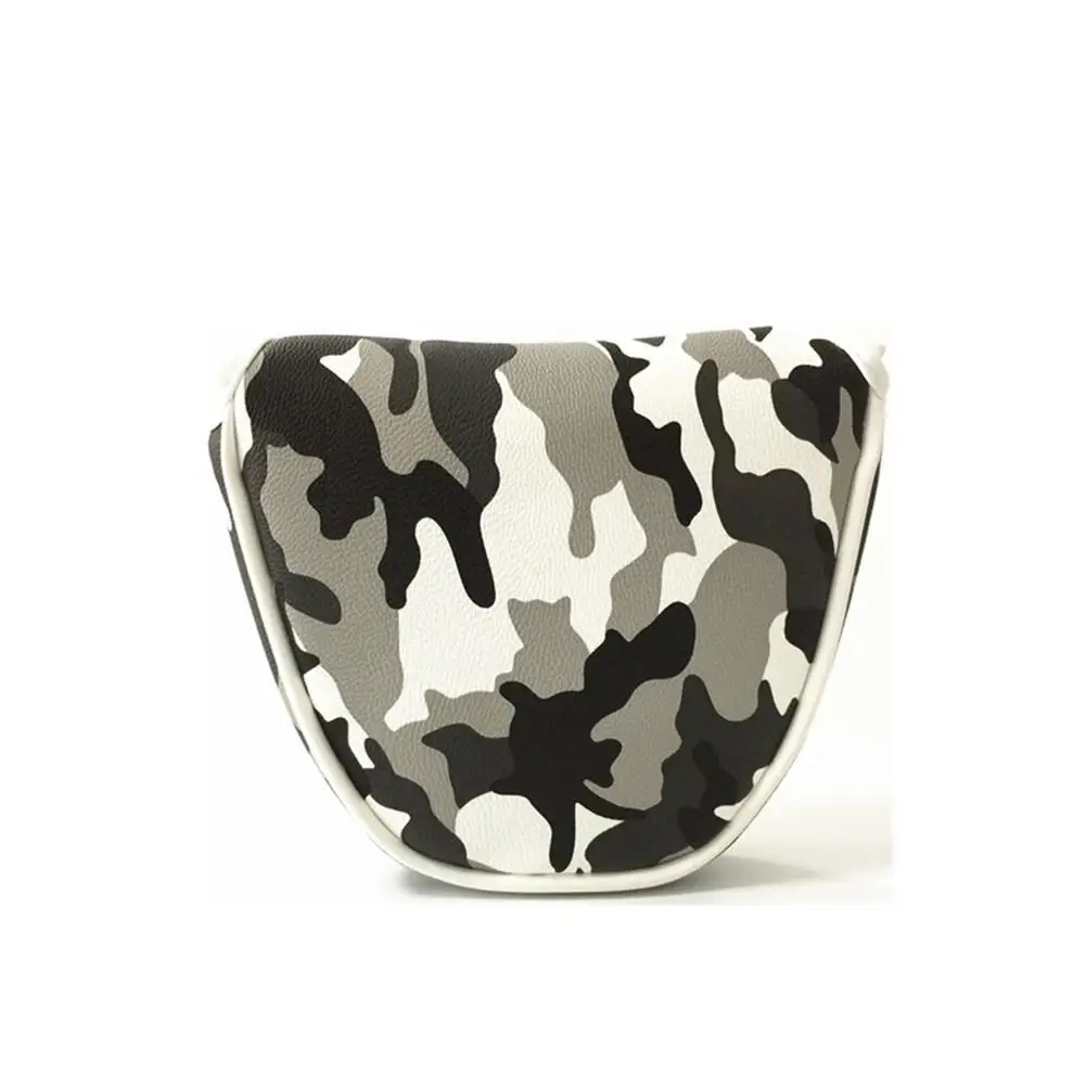 Mounchain Lightweight Golf Clubs Headcover PU Mallet Putter Cover Headcover Golf Accessories