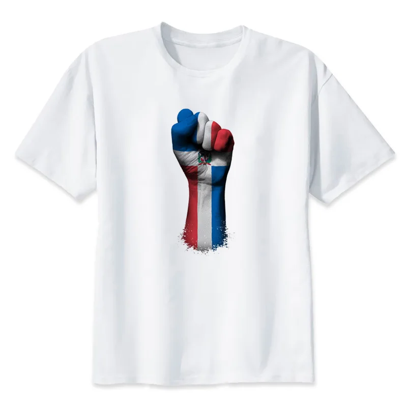 

dominican republic 2019 New T-shirt men Tights Fitness Quick Dry Casual Stretch Top Tee Shirt Fitness Plus Size Hot Sale Q1524
