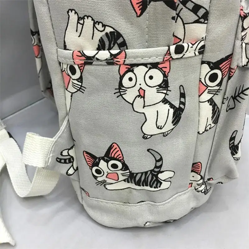 Chi's Cat Рюкзак Школьные сумки милый домашний аниме косплей рюкзак с изображением