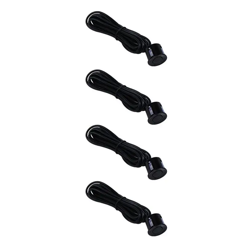 4pcs/lot 22mm Car Parking Sensor Kit Reverse Radar Sound Alert Indicator System 7 colors for choose 4pcs/lot 22mm Car Parking Sensor Kit Reverse Radar Sound Alert Indicator System 7 colors for choose