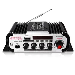 Kentiger HY-600 Hifi Стерео усилители FM MP3 USB воспроизведения цифровой аудио усилитель ИК Управление DSP звук супер бас Динамик