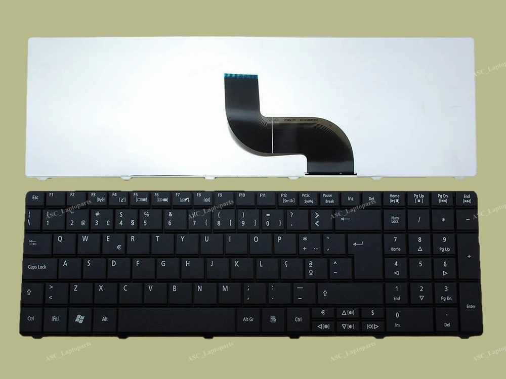 

New PO Portuguese Teclado Keyboard For ACER travelmate 5735g 5735z 5742 5742g 5742z 5742zg 5744z Laptop Black without Frame