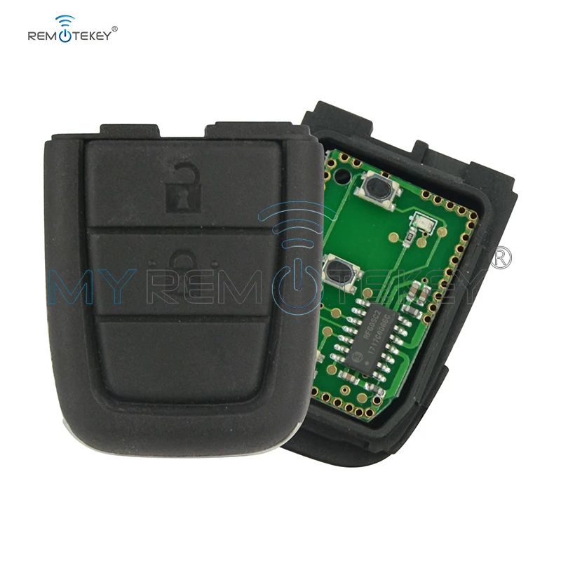 

Remtekey Remote car key part 2 button 434mhz with panic for Holden VE Commodore