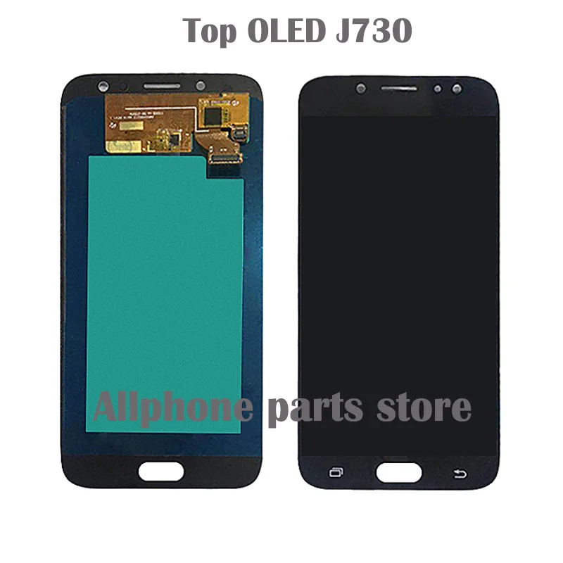 Оптом 10 шт./лот OLED ЖК дисплей с сенсорным экраном дигитайзер в сборе для Samsung Galaxy J7
