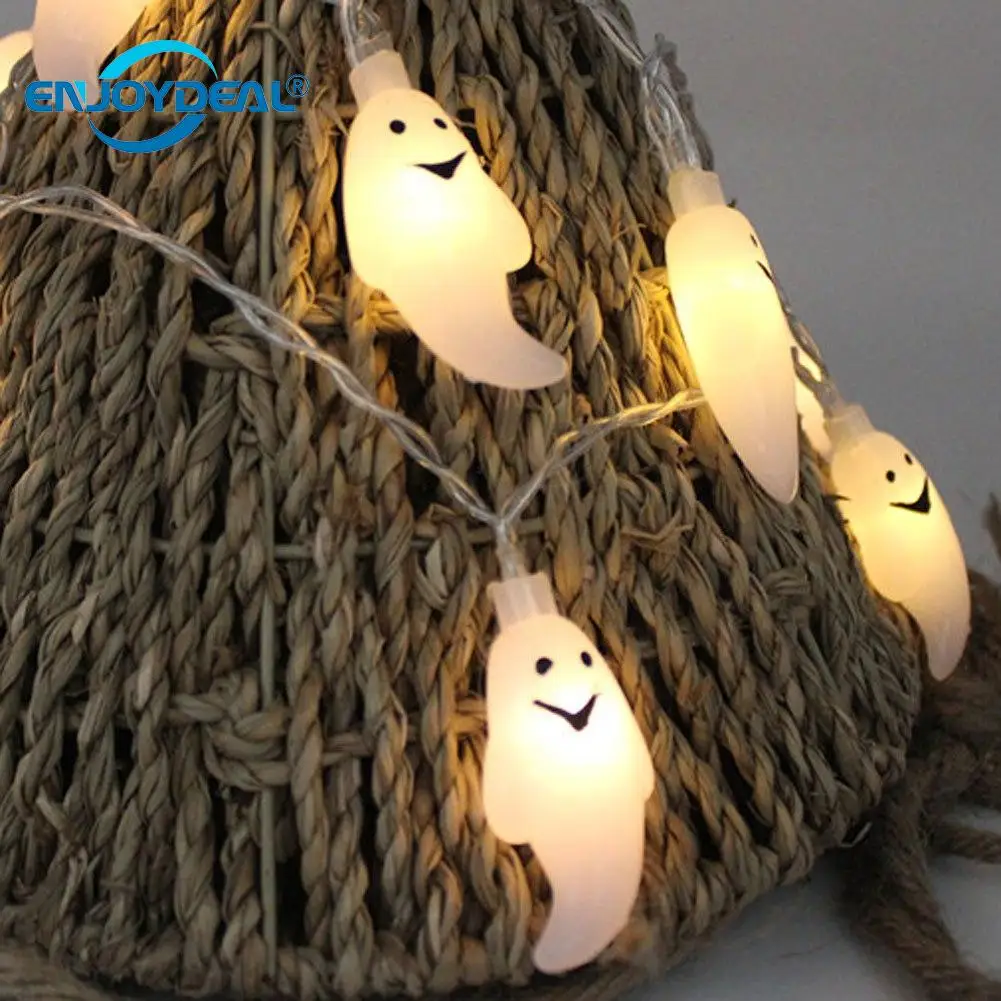

Little Ghost 20 LED Fairy String Light Halloween Christmas Party Decoration Lighting Nightlight For AA battery S1