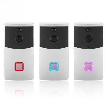

Smart Wireless WIFI Video Doorbell Camera Visual Intercom With Chime Night vision PIR Door Bell Wireless Home Security Camera