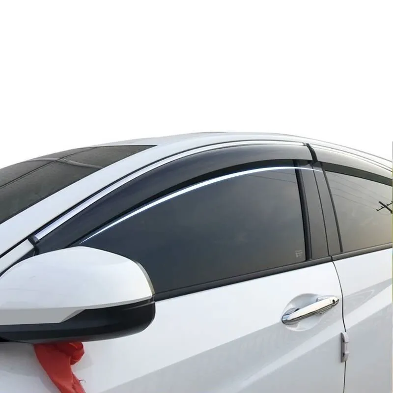 

Anti Rain Styling Automobiles Car Windows Visor FOR Honda Accord Avancier City Civic Crider CRV Fit Greiz Jade URV Vezel XR-V