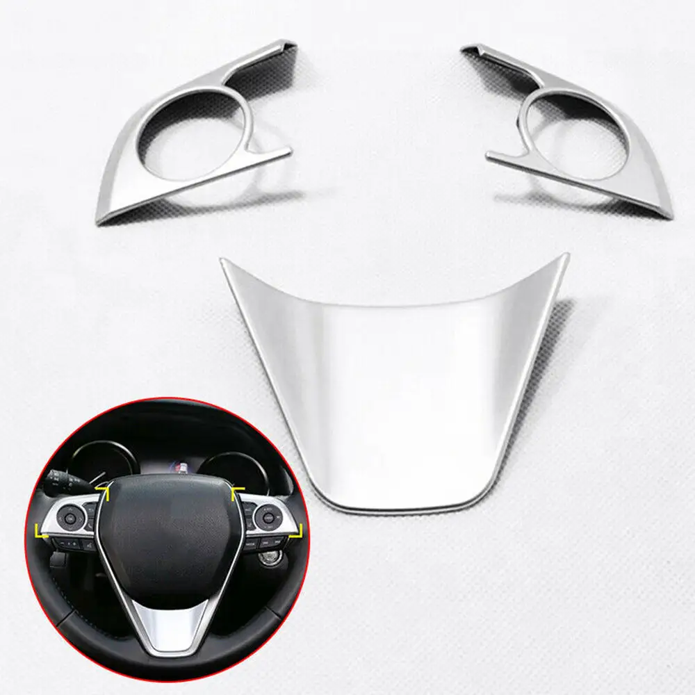 Новинка патч ADB из АБС пластика блестки для рулевого колеса подходит Toyota RAV4 2019