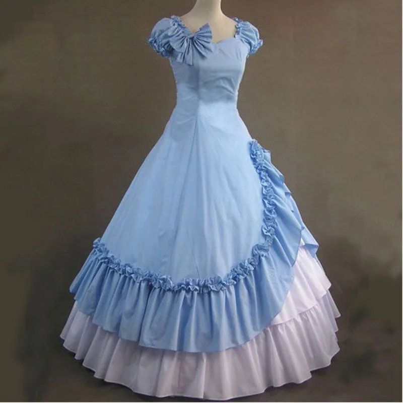 vintage ruffle dress