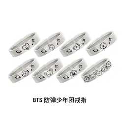 [MYKPOP] BTS милашка палец кольцо СУГА Jimin jin J-HOPE RM KPOP вентиляторы коллекция SA19041307