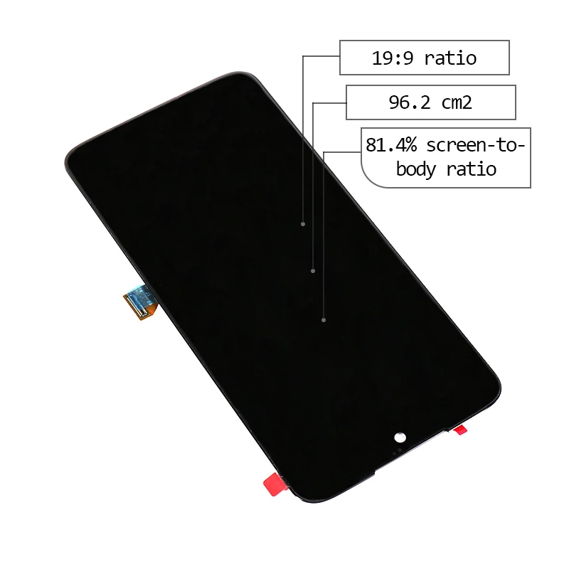 Для Motorola для Moto G7 LCD с кодирующий преобразователь сенсорного экрана в сборе Pantalla